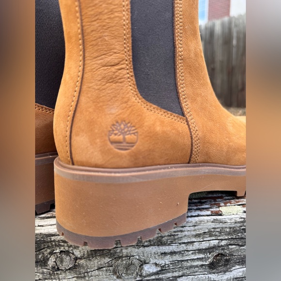NEW Timberland Womens Carnaby Cool Chelsea Boot - Tan Size 9 - Picture 11 of 12